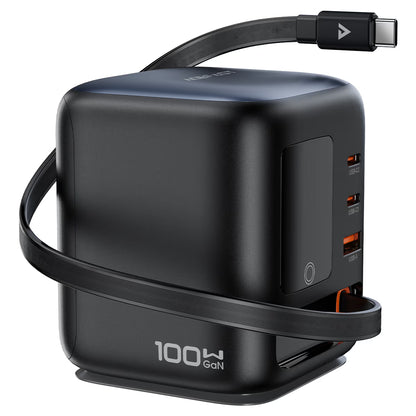 ACEFAST Z10 100W GaN 4-PORT DESKTOP POWER STATION BLACK