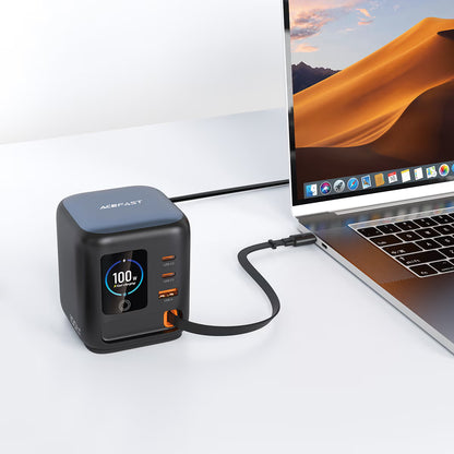 ACEFAST Z10 100W GaN 4-PORT DESKTOP POWER STATION BLACK