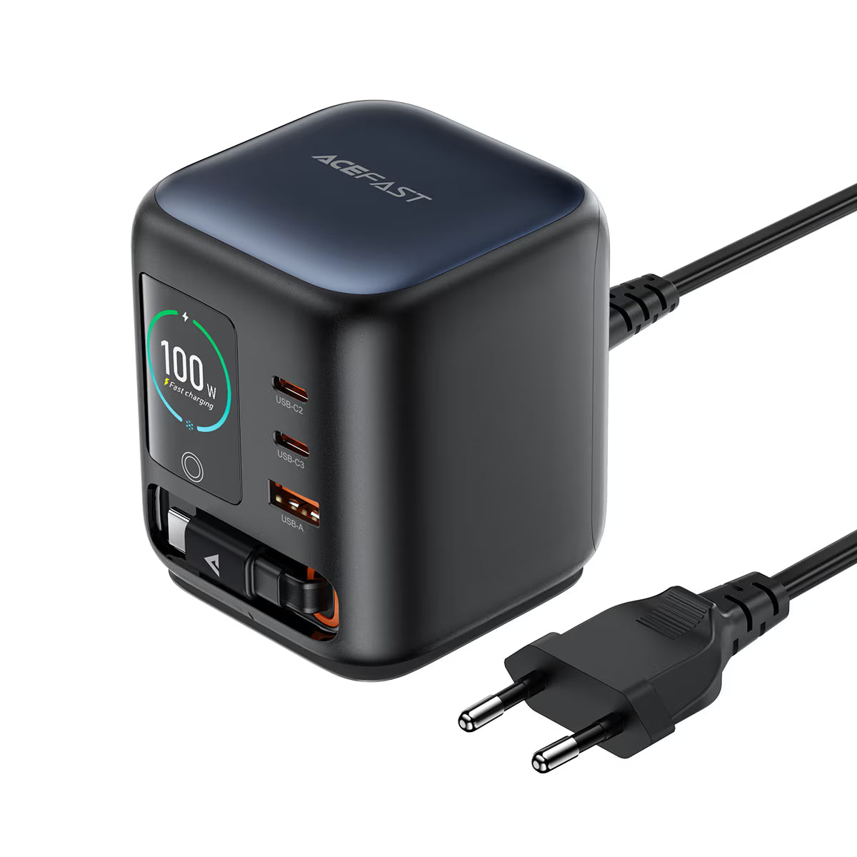 ACEFAST Z10 100W GaN 4-PORT DESKTOP POWER STATION BLACK