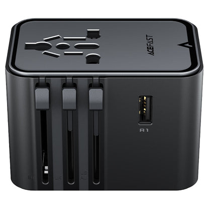ACEFAST Z8 PD45W GaN 5-PORT TRAVEL ADAPTER BLACK