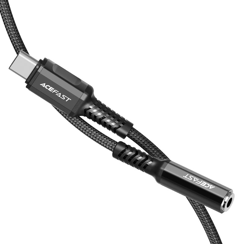 Acefast C1-07 usb-c to 3.5MM aluminum alloy jack adapter   (0.18M)