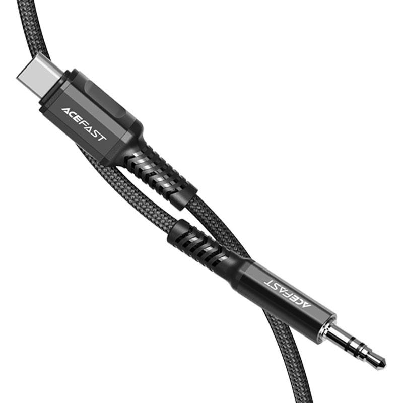 Acefast C1-08 usb-c to 3.5mm aluminum alloy audio cable (1.2M)