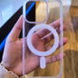 Goospery Magsafe Jel Hard Case for Iphone 16 Series Clear