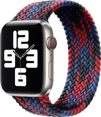 Wiwu Braided Solo Loop for Apple Watch 40mm Black/Red/Blue