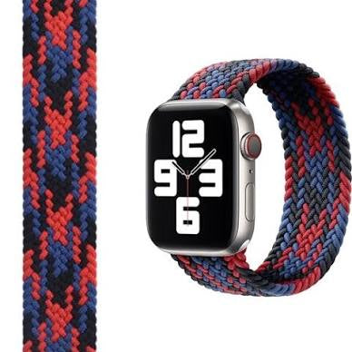Wiwu Braided Solo Loop for Apple Watch 40mm Black/Red/Blue
