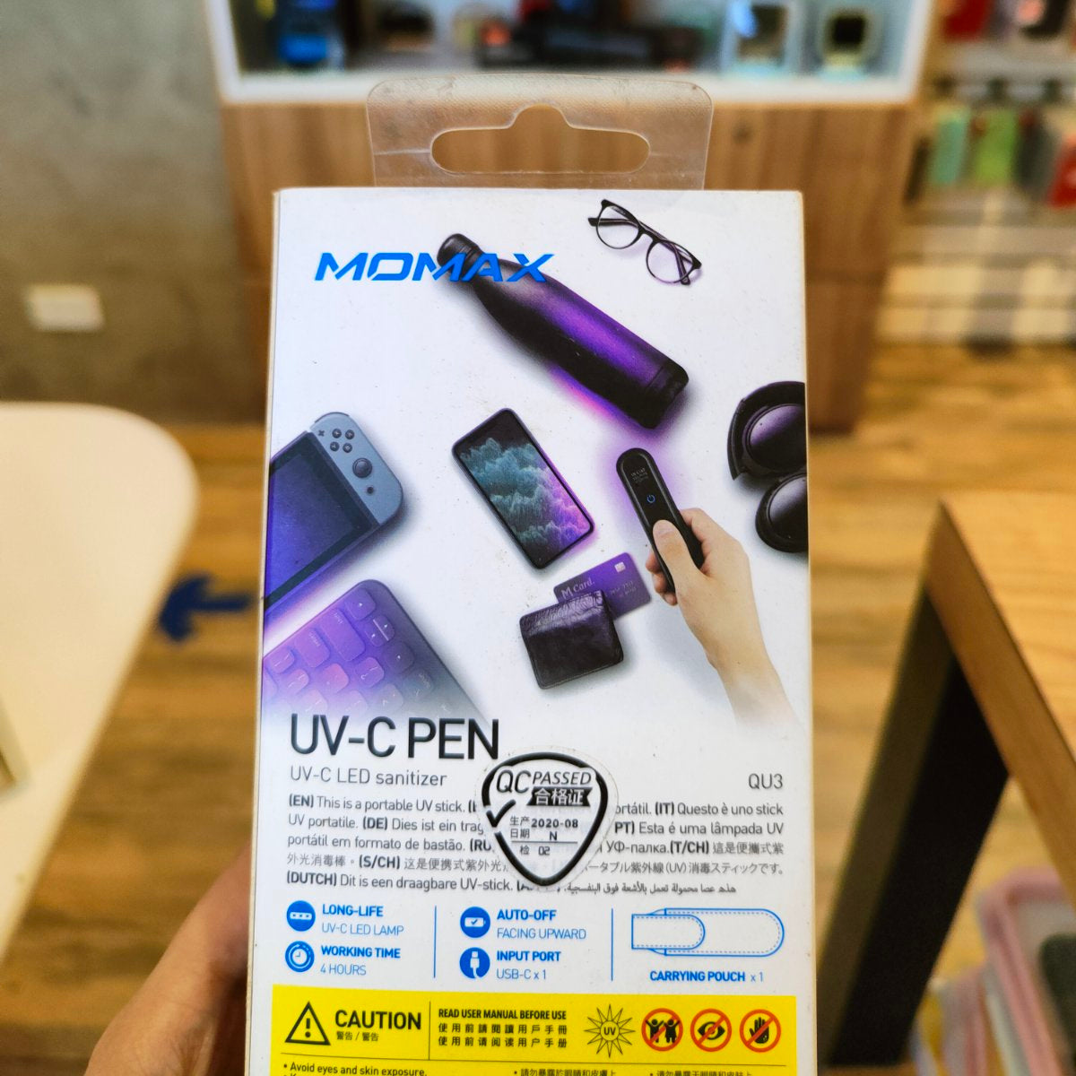 Momax UV-C Led Sanitizing Pen