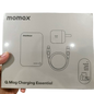 Momax Q.Mag X1 10000 mAh Powerbank and Charger Ensemble Sandstone