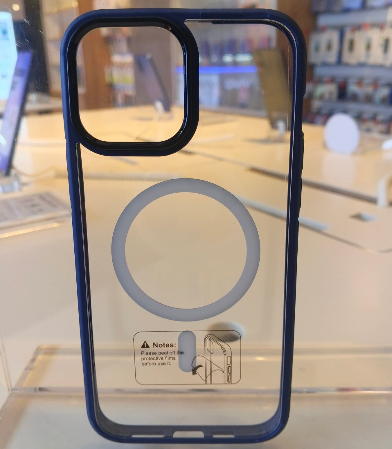 X-Level Ice Crystal Case for Iphone 13 Pro Max Blue