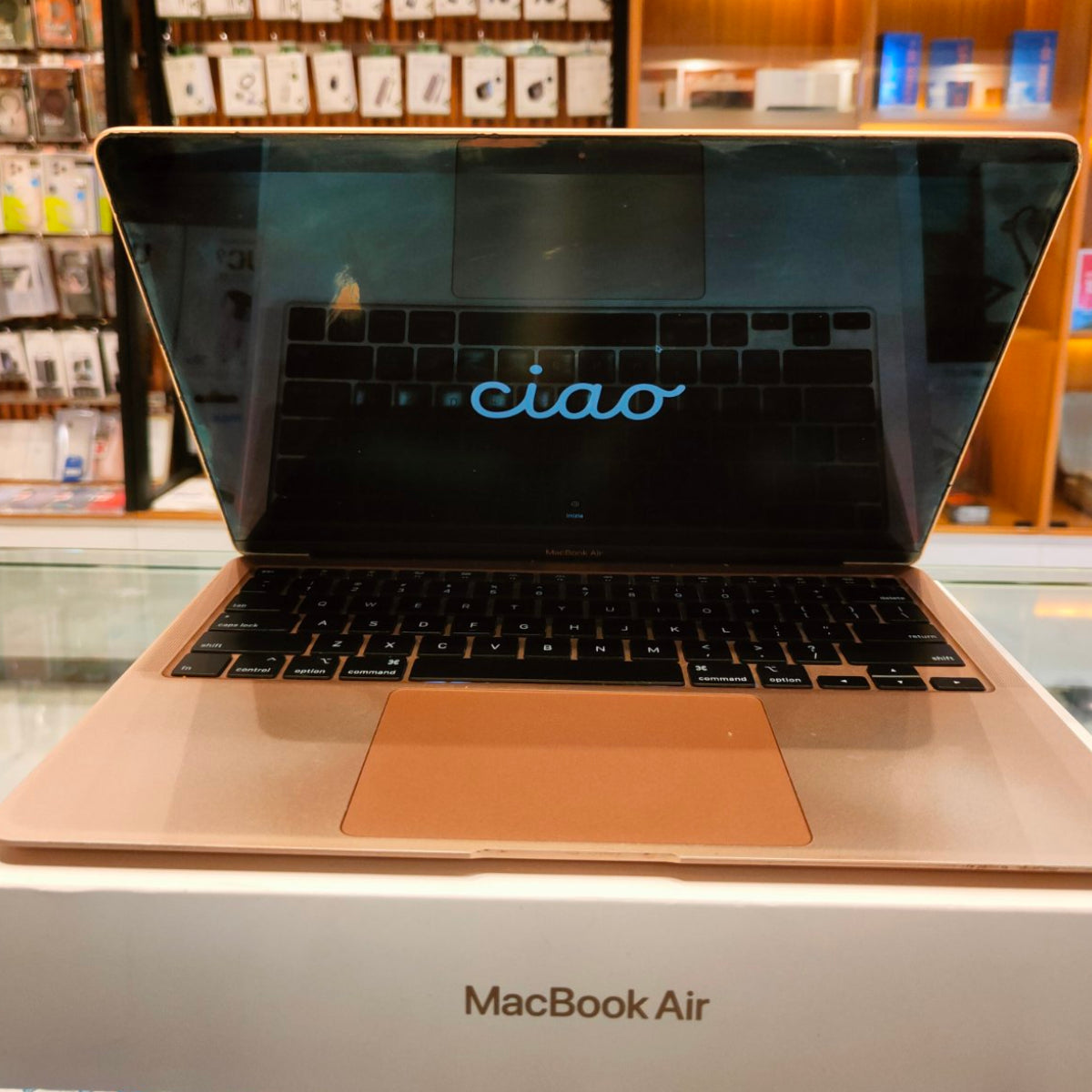 Macbook Air 13 inch M1 Chip Gold 256gb (Second Hand)