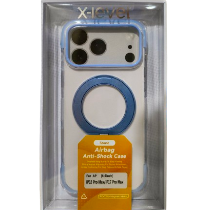 X-LEVEL AIRBAG STAND CASE FOR IPHONE 17 PRO MAX/18 PRO MAX