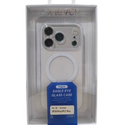 X-Level Eagle Eye Glass  Case for iPhone 17 Pro/18 Pro