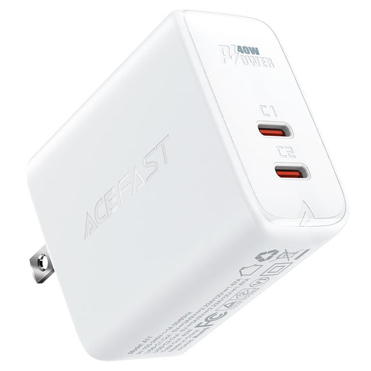 Acefast A11 40W PD dual port charger